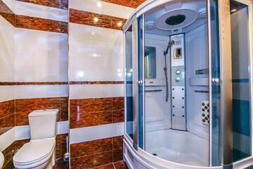 Фото номера Апартаменты с 3 спальнями Апартаменты Lux Apartment in Targovi Nizami Street г. Баку 49