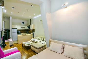 Фото номера Апартаменты с 2 спальнями Апартаменты LUX apartment near in Hard Rock г. Баку 11