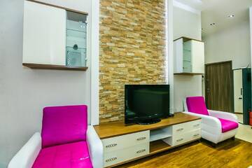 Фото номера Апартаменты с 2 спальнями Апартаменты LUX apartment near in Hard Rock г. Баку 7