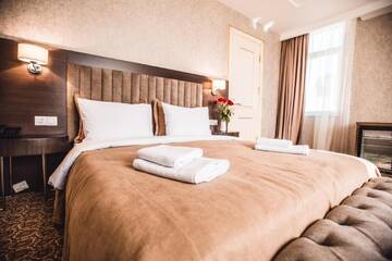 Фото номера Бюджетный двухместный номер с 1 кроватью Отель Rose Inn Hotel Baku г. Баку 2