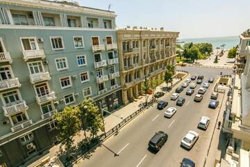 Фото номера Апартаменты с 1 спальней Апартаменты Apartment in Boulevard г. Баку 66