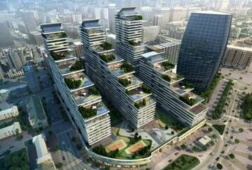 Фото номера Двухуровневые апартаменты Апартаменты Apartment On China Embassy г. Баку 14