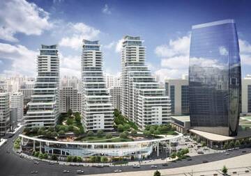 Фото номера Двухуровневые апартаменты Апартаменты Apartment On China Embassy г. Баку 24