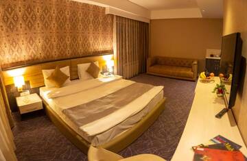 Фото номера Стандартный двухместный номер с 1 кроватью Отель Parkway Inn Hotel &amp; Spa г. Баку 6
