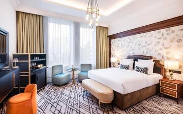 Фото номера Номер Делюкс с кроватью размера «king-size» Отель The Merchant Baku г. Баку 12