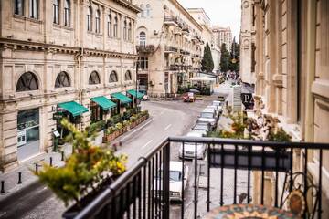 Фото номера Двухместный номер Делюкс с 1 кроватью и балконом Отель The Merchant Baku г. Баку 10