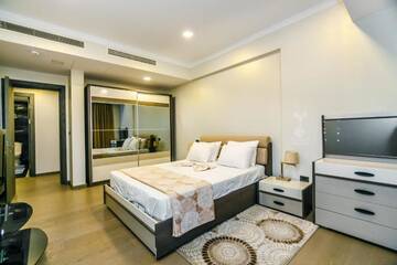 Фото номера Апартаменты с 2 спальнями Апартаменты Apartment Port Baku Residance2 г. Баку 111