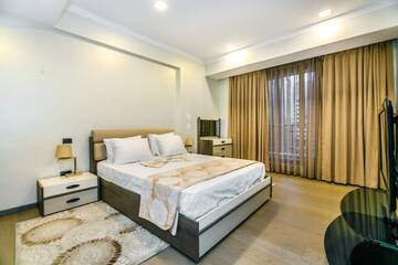 Фото номера Апартаменты с 2 спальнями Апартаменты Apartment Port Baku Residance2 г. Баку 33