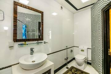 Фото номера Апартаменты с 3 спальнями Апартаменты Apartment on Tarqovu centr г. Баку 41