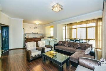 Фото номера Апартаменты с 3 спальнями Апартаменты Apartment on Tarqovu centr г. Баку 67
