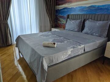 Фото номера Апартаменты с 2 спальнями Апартаменты Delux Apartment in Baku Nizami street г. Баку 8