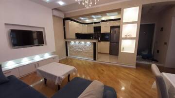 Фото номера Апартаменты с 2 спальнями Апартаменты Delux Apartment in Baku Nizami street г. Баку 42
