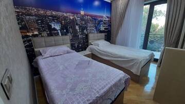 Фото номера Апартаменты с 2 спальнями Апартаменты Delux Apartment in Baku Nizami street г. Баку 14