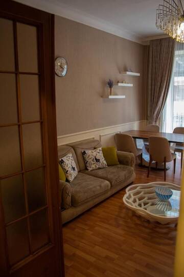 Фото номера Апартаменты с 1 спальней Апартаменты Funicular-Seaside&amp;Flame Towers View Apartment by Atbaku.com г. Баку 13