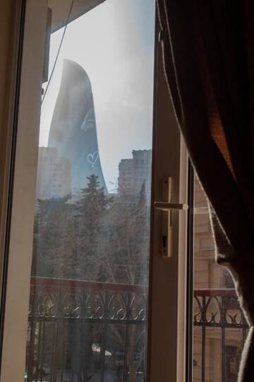 Фото номера Апартаменты с 1 спальней Апартаменты Funicular-Seaside&amp;Flame Towers View Apartment by Atbaku.com г. Баку 36