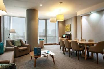 Фото номера Апартаменты с 1 спальней Апартаменты Suite Apartments г. Баку 17