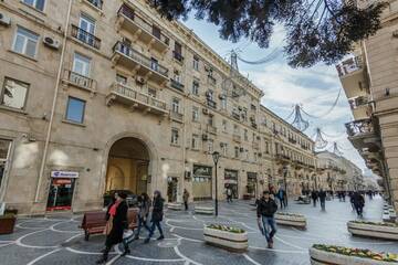 Фото номера Апартаменты с 2 спальнями Апартаменты Apartment near the sights by Time Group г. Баку 59