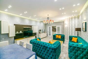 Фото номера Апартаменты с 2 спальнями Апартаменты Art Nouveau Apartment in the city center by Time Group г. Баку 46