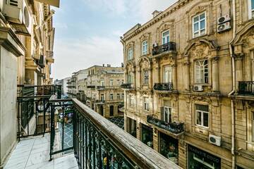 Фото номера Апартаменты с 3 спальнями Апартаменты VIP APARTAMENT NIZAMI STREET г. Баку 45
