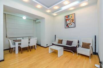 Фото номера Апартаменты с 2 спальнями Апартаменты Cozy apartment on the Caspian Boulevard by Time Group г. Баку 38