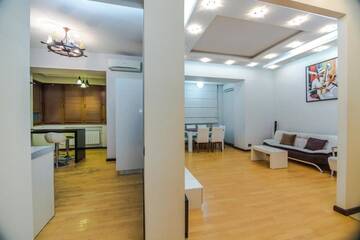 Фото номера Апартаменты с 2 спальнями Апартаменты Cozy apartment on the Caspian Boulevard by Time Group г. Баку 35