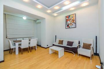 Фото номера Апартаменты с 2 спальнями Апартаменты Cozy apartment on the Caspian Boulevard by Time Group г. Баку 10