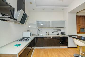 Фото номера Апартаменты с 2 спальнями Апартаменты Cozy apartment on the Caspian Boulevard by Time Group г. Баку 20