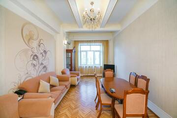 Фото номера Апартаменты с 1 спальней Апартаменты Cozy apartment on the Caspian Boulevard by Time Group г. Баку 2