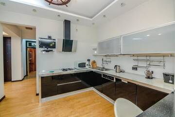 Фото номера Апартаменты с 2 спальнями Апартаменты Cozy apartment on the Caspian Boulevard by Time Group г. Баку 46
