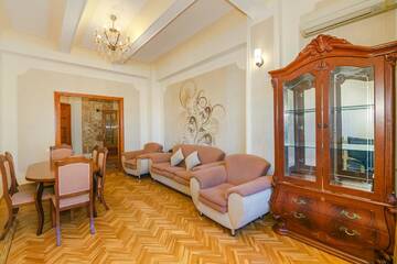 Фото номера Апартаменты с 1 спальней Апартаменты Cozy apartment on the Caspian Boulevard by Time Group г. Баку 4