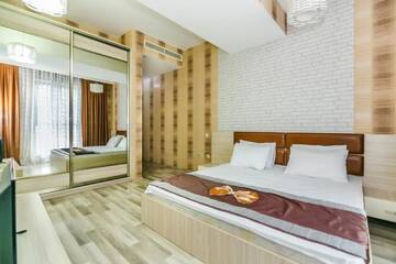 Фото номера Апартаменты Делюкс Апартаменты VIP Apartment PORT BAKU RESIDANCE801 г. Баку 44