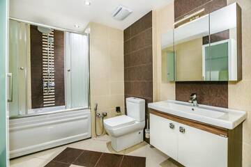 Фото номера Апартаменты Делюкс Апартаменты VIP Apartment PORT BAKU RESIDANCE801 г. Баку 145