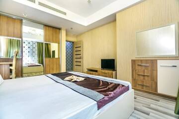 Фото номера Апартаменты Делюкс Апартаменты VIP Apartment PORT BAKU RESIDANCE801 г. Баку 128
