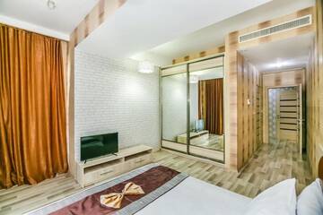 Фото номера Апартаменты Делюкс Апартаменты VIP Apartment PORT BAKU RESIDANCE801 г. Баку 132