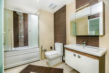 Фото номера Апартаменты Делюкс Апартаменты VIP Apartment PORT BAKU RESIDANCE801 г. Баку 34