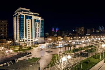 Фото номера Апартаменты с 3 спальнями Апартаменты At Baku 23rd Line Apartment г. Баку 63