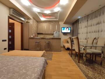 Фото номера Апартаменты с 2 спальнями Апартаменты Modern Studio Apartment г. Баку 19