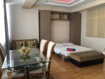 Фото номера Апартаменты с 2 спальнями Апартаменты Modern Studio Apartment г. Баку 14