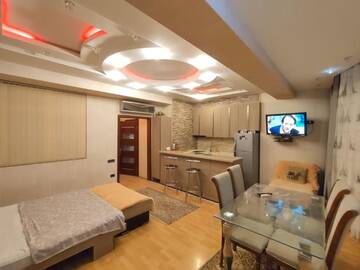 Фото номера Апартаменты с 2 спальнями Апартаменты Modern Studio Apartment г. Баку 7
