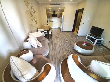 Фото номера Апартаменты с 1 спальней Апартаменты Caspian coastal apartments in Port Baku by Time Group г. Баку 4