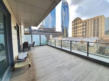 Фото номера Апартаменты с 1 спальней Апартаменты Caspian coastal apartments in Port Baku by Time Group г. Баку 2