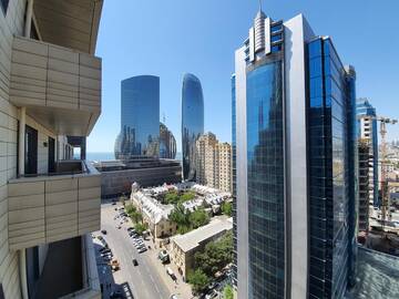 Фото номера Апартаменты с видом на море Апартаменты Caspian coastal apartments in Port Baku by Time Group г. Баку 11