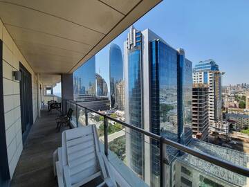 Фото номера Апартаменты с видом на море Апартаменты Caspian coastal apartments in Port Baku by Time Group г. Баку 8
