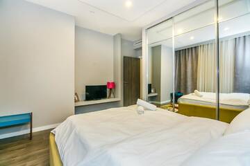 Фото номера Апартаменты с 2 спальнями Апартаменты Caspian coastal apartments in Port Baku by Time Group г. Баку 28