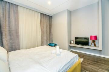 Фото номера Апартаменты с 2 спальнями Апартаменты Caspian coastal apartments in Port Baku by Time Group г. Баку 29