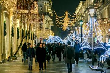 Фото номера Апартаменты Делюкс Апартаменты Luxary In MADO г. Баку 48