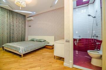 Фото номера Апартаменты Апартаменты Cozy Ferrari Apartment with full amenities by Time Group г. Баку 48