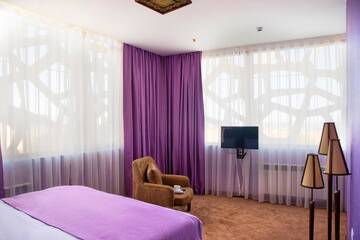 Фото номера Двухместный номер Делюкс с 1 кроватью и видом на море Отель Alison Hotel г. Баку 15