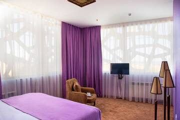 Фото номера Двухместный номер Делюкс с 1 кроватью и видом на море Отель Alison Hotel г. Баку 5