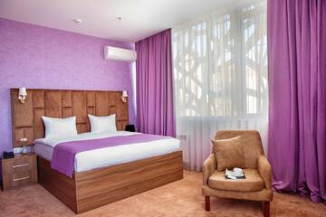 Фото номера Двухместный номер Делюкс с 1 кроватью и видом на море Отель Alison Hotel г. Баку 7